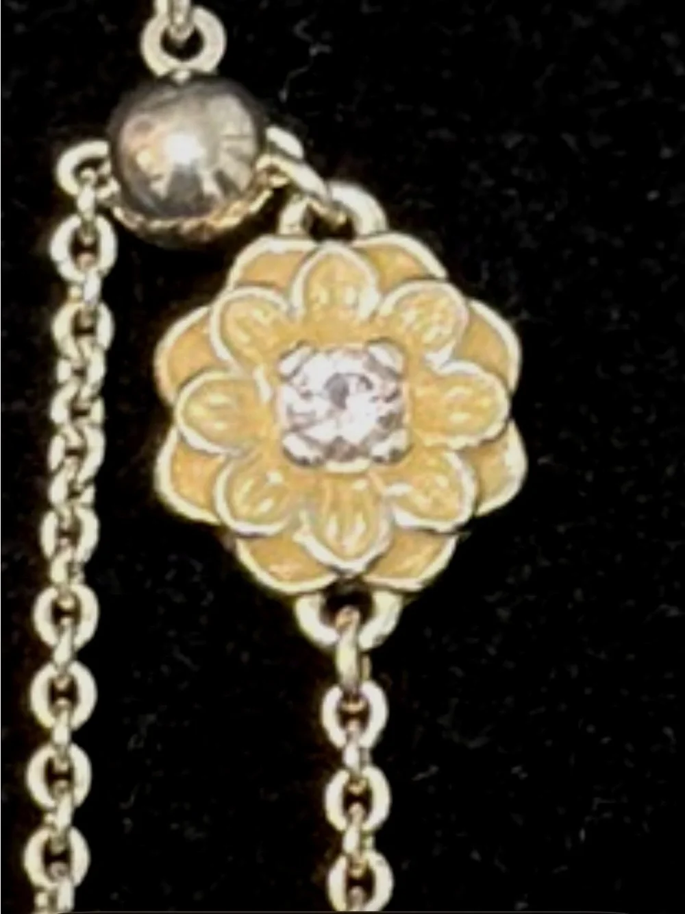 Pandora Sterling 925 Silver Poetic Blooms Bolo Necklace 590518ENMX-.22